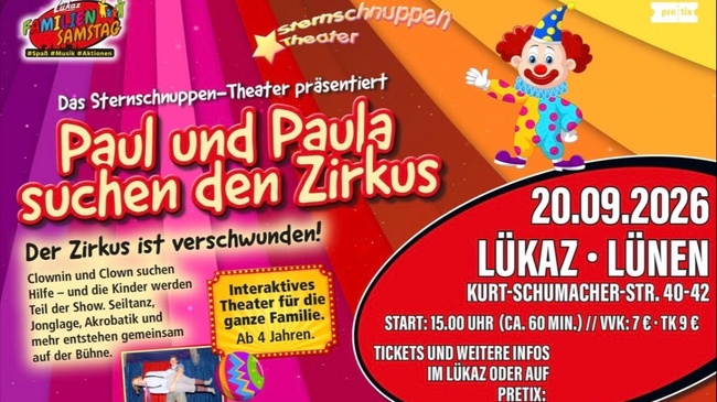 Paul und Paula suchen den Zirkus - Zirkustheater