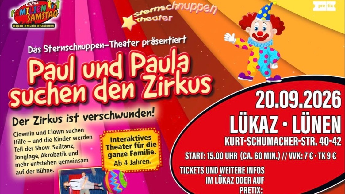 Paul und Paula suchen den Zirkus - Zirkustheater