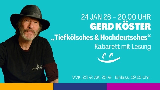 Gerd Köster - Tiefkölsches und Hochdeutsches