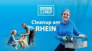 Cleanup am Rhein mit dem SchifffahrtMuseum