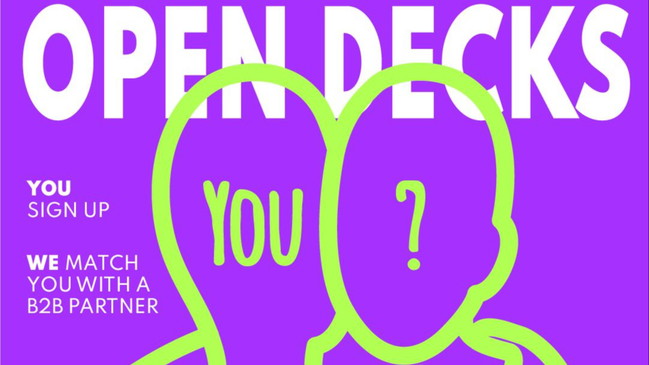 Open b2b Decks
