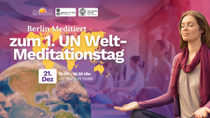 Berlin meditiert zum 1. UN Weltmeditationstag