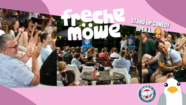 Freche Möwe - OPEN AIR Stand-Up Comedy im Indra