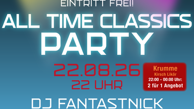 All Time Classics Party mit DJ Fantastnick im Hamtorkrug!