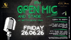 11th Open Mic & Stage Night