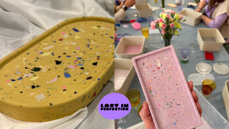 RAYSIN TERRAZZO TELLER WORKSHOP - Formen giessen