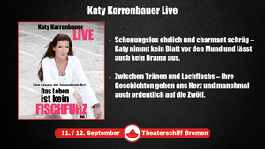 Katy Karrenbauer - Das Leben ist kein Fischfurz Live Lesung