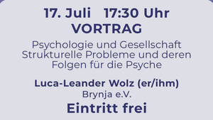 Vortrag: Psychologie und Gesellschaft