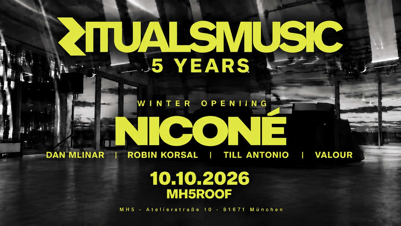 RITUALS MUSIC 5 YEARS with NICONE
