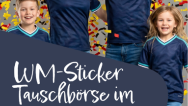 Sticker-Tauschbörse im QUARREE
