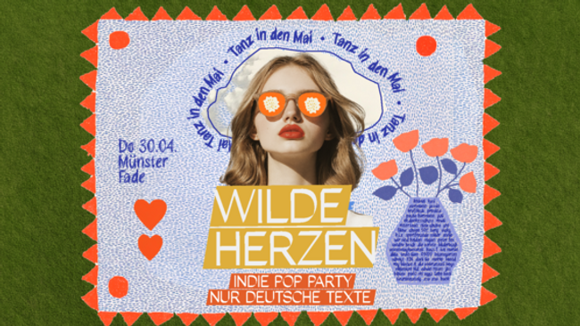 Wilde Herzen • Indie Pop Party mit deutschen Texten•  FADE Münster
