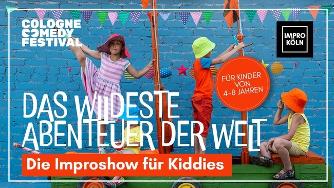 Das wildeste Abenteuer der Welt! Die Improshow für 4-8-jährige | Cologne Comedy Festival