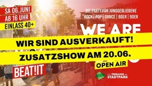 AUSVERKAUFT! WE ARE FOREVER YOUNG - DAS GROSSE OPEN AIR @ HANNOVER