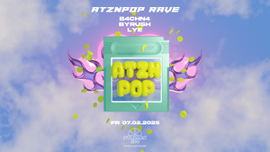 ATZNPOP w/ B4CHN4, byrush, Lye • Trance / Hardbounce / y2k Edits • Stollen134, Dortmund