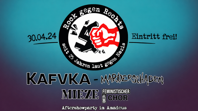 Rock gegen Rechts - Aftershow Party