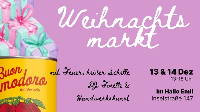 Hallo Emil Weihnachtsmarkt. 🎀