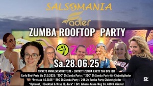 Zumba Party on Top, 2h Zumba tanzen auf dem Rooftop