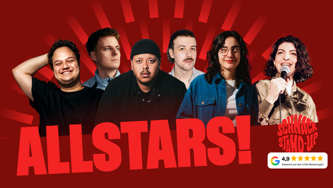 SCHNACK ALLSTARS - Stand-Up Comedy im Adina Michel
