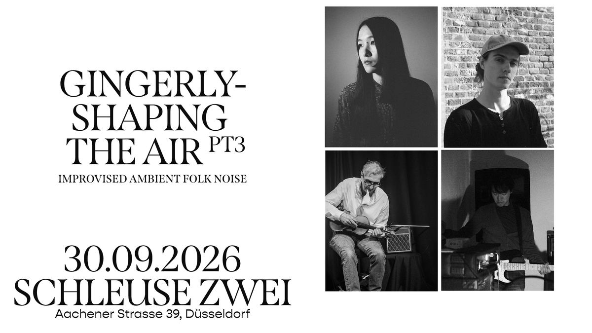 Gingerly Shaping The Air, Pt3 – live