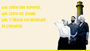 „Sonne nutzen – Strom selber erzeugen“ - Vorträge der Verbraucherzentrale