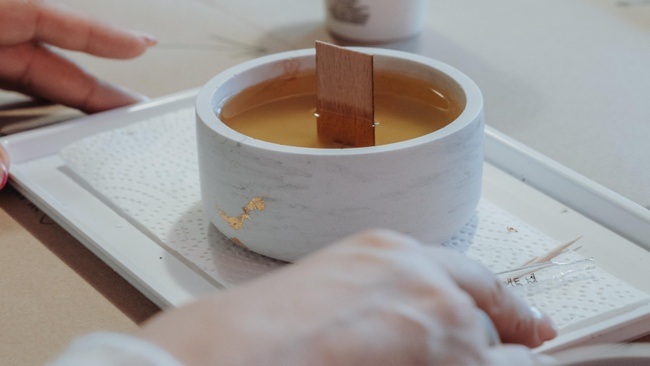 DIY Duftkerze gestalten inklusive Brinner