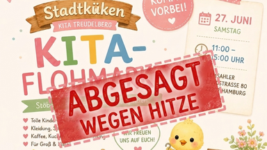 Flohmarkt an der Stadtküken Kita Treudelberg