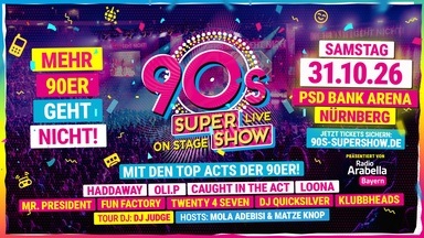 90s Super Show Nürnberg 2026