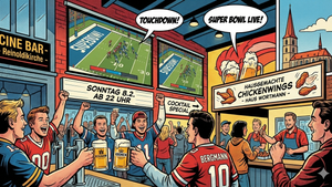 🏈 SUPER BOWL LIVE IN DER CINE BAR! 🏈