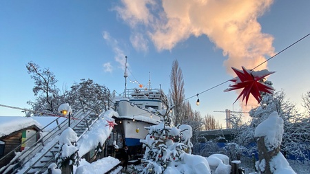 Eisstockschießen auf der Alten Utting