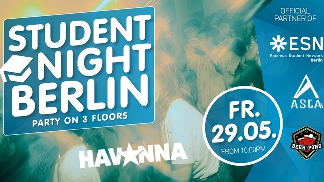 Student Night Berlin – Party on 3 Floors