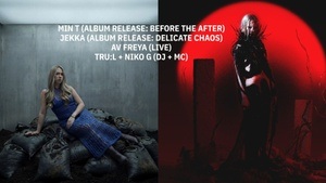 DOUBLE ALBUM RELEASE SHOW MIN t & Jekka + AV FREYA +TRU:L & Niko G