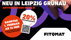 Grünaus neues Fitnessstudio - Eröffnung - Tag der offenen Tür - FITOMAT LEIPZIG-GRÜNAU