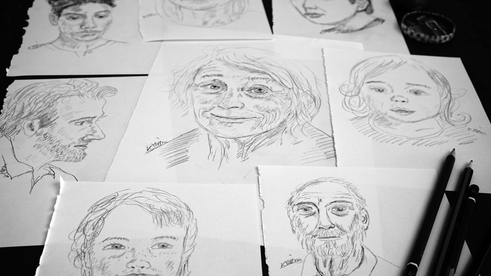 Portrait-Zeichnung - Workshop im März