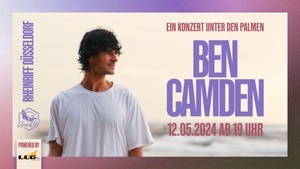 Ben Camden Live im RheinRiff