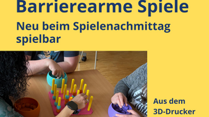 Spielenachmittag mit barrierearmen Spielen