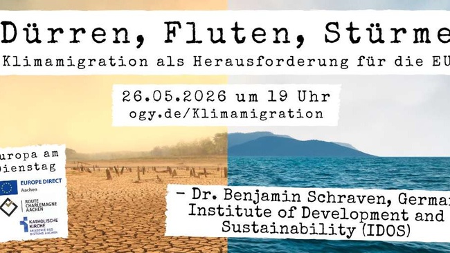 Dürren, Fluten, Stürme - Klimamigration als Herausforderung für die EU