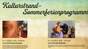 Kulturstrand Sommerferienprogramm
