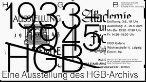 1933-1945HGB. Eine Ausstellung des HGB-Archivs