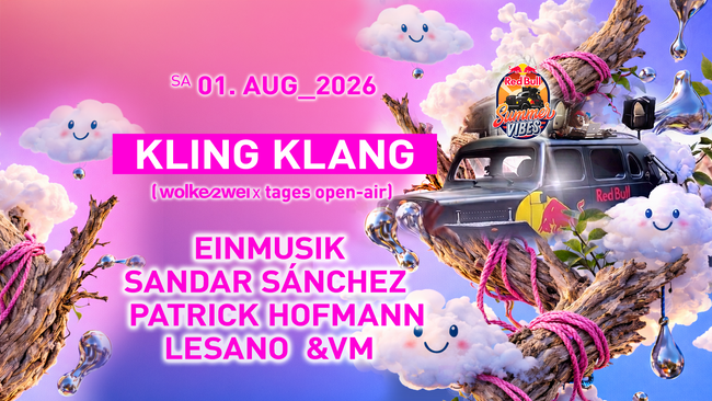 KLING KLANG - Sommertänzchen auf Wolkezwei - Tages Open Air - Leipzigs urbane Stadtidylle