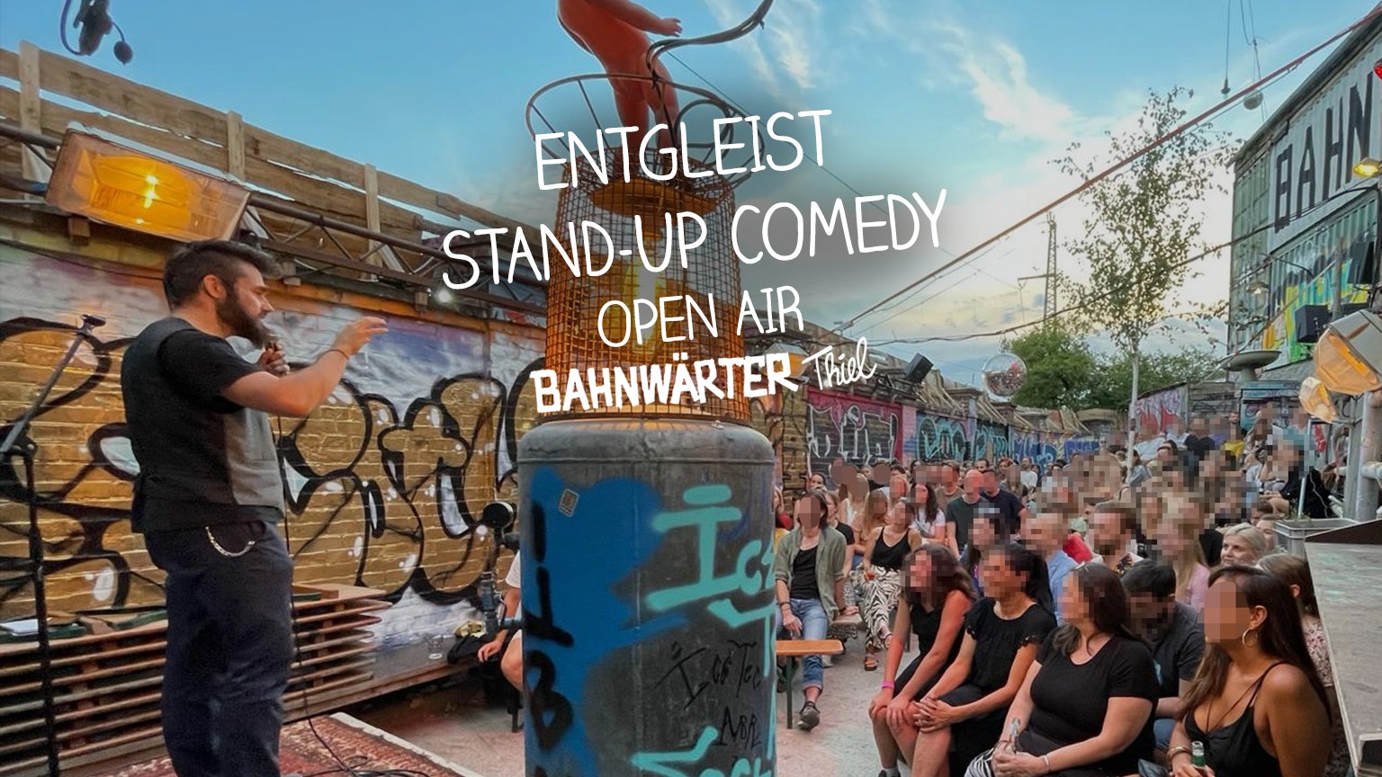 Entgleist! Stand-Up Comedy im Bahnwärter Thiel [Eintritt frei]