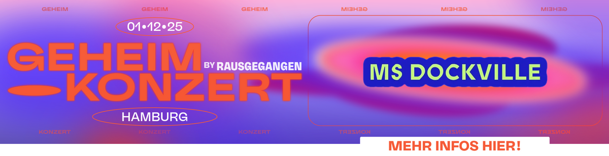AUFGEPASST GEHEIMKONZERT