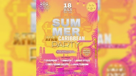 SUMMER Afro Caribbean Party