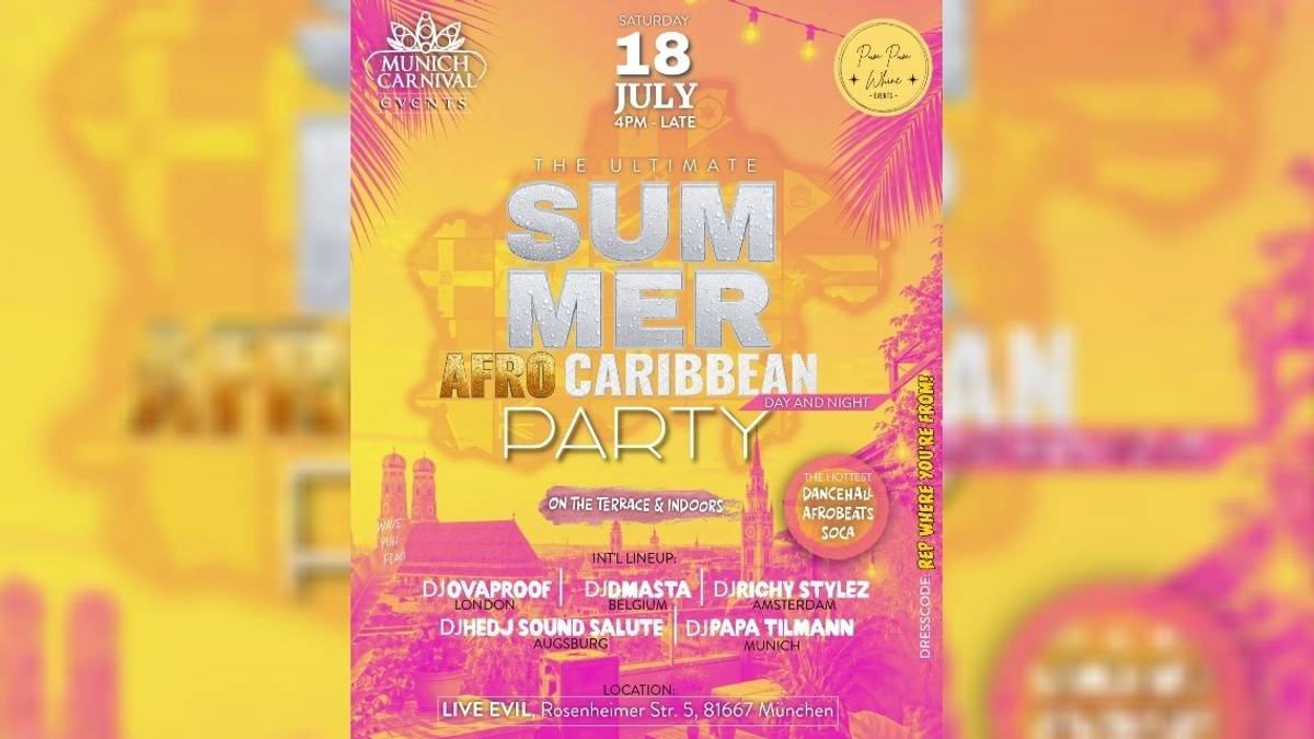SUMMER Afro Caribbean Party