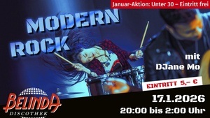 🎸 Modern Rock mit DJn Mo in der legendären Belinda