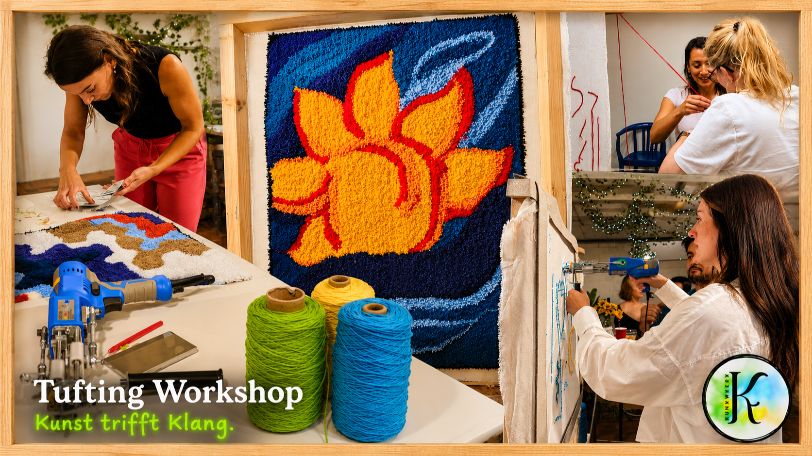 Tuft & Klang – Tufting Workshop Köln