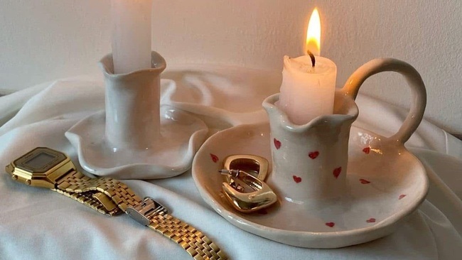 Keramik Workshop: Kerzenständer töpfern