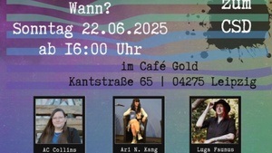 Queere Terrassen- Lesung im Cafe Gold