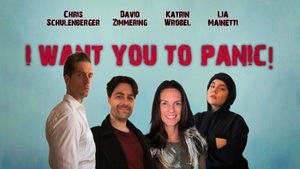 Die Kult-Comedy-Theaterserie aus Berlin - I Want You To Panic! - spielt für einen Abend in Leipzig, im Theater Sanftwut in der Mädler-Passage