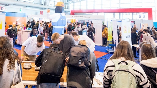 Einstieg Frankfurt - die Berufswahlmesse