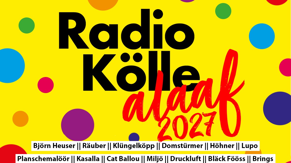 Radio Köln Weiberfastnachtsbühne 2027